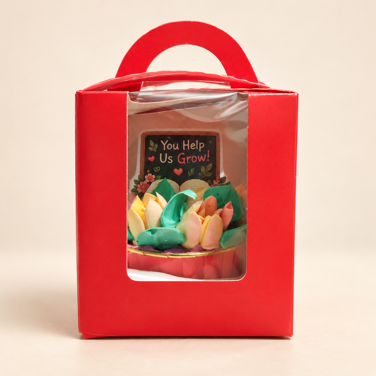 Teacher’s Cupcake · You Help Us Grow