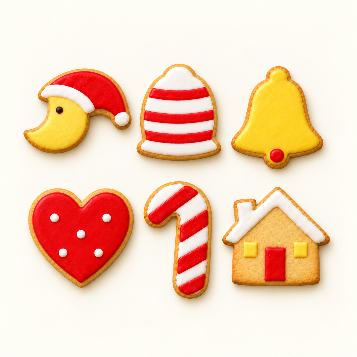 Christmas Cookies — Bells, Hearts & Home