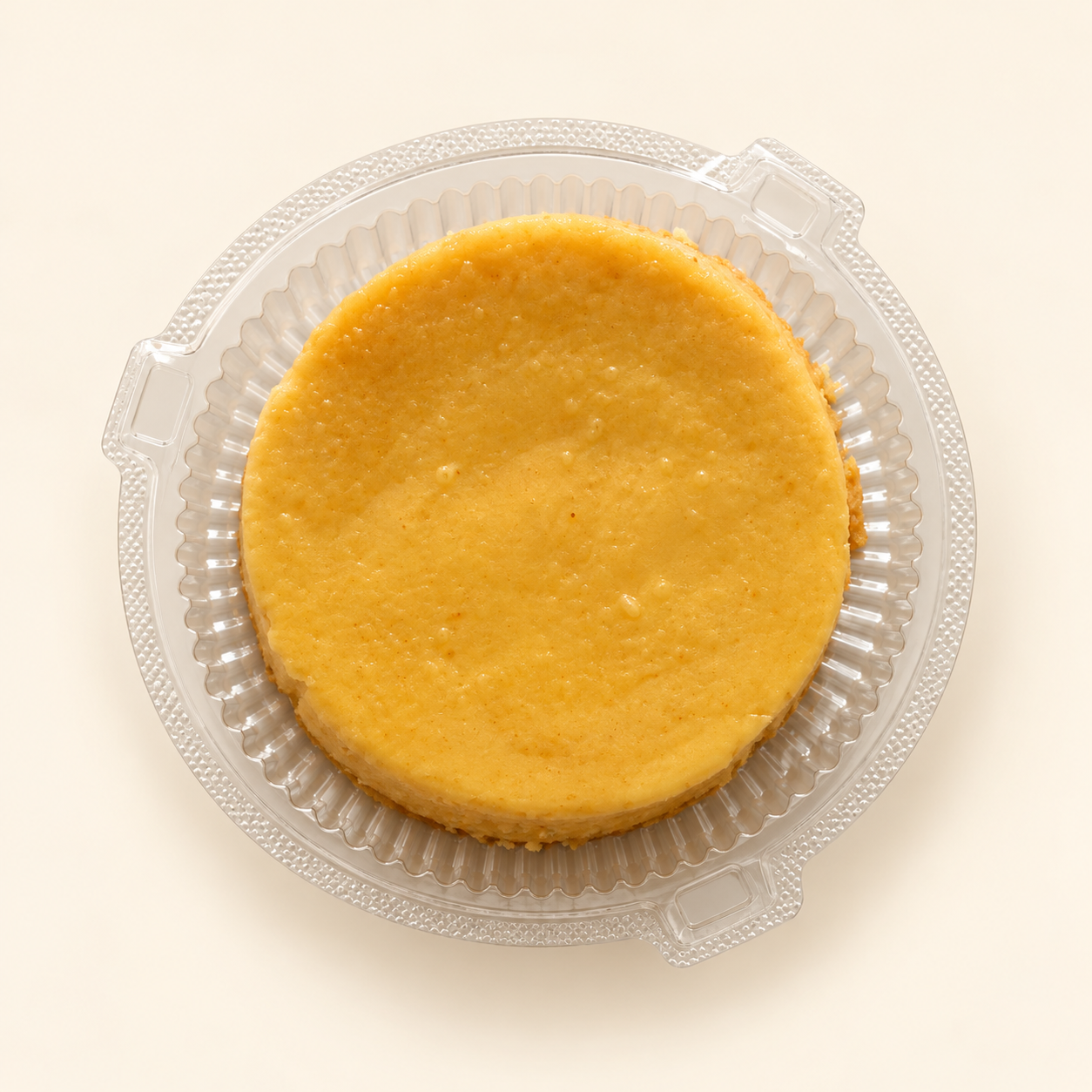 Small Golden Round Cake