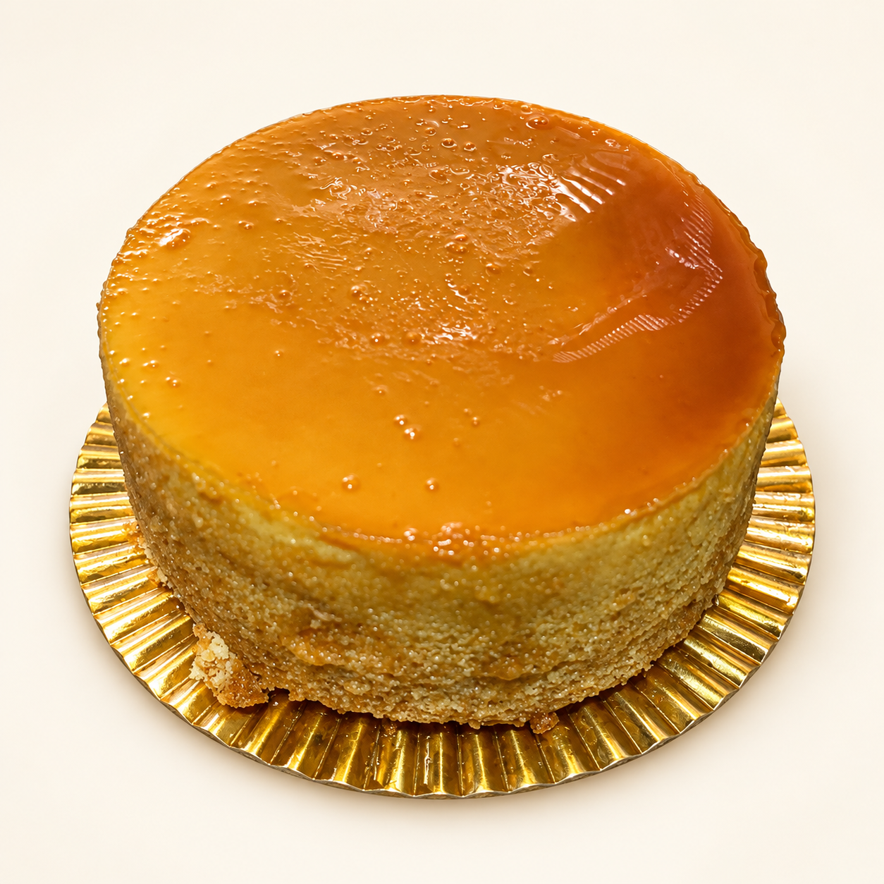 Golden Round Cake