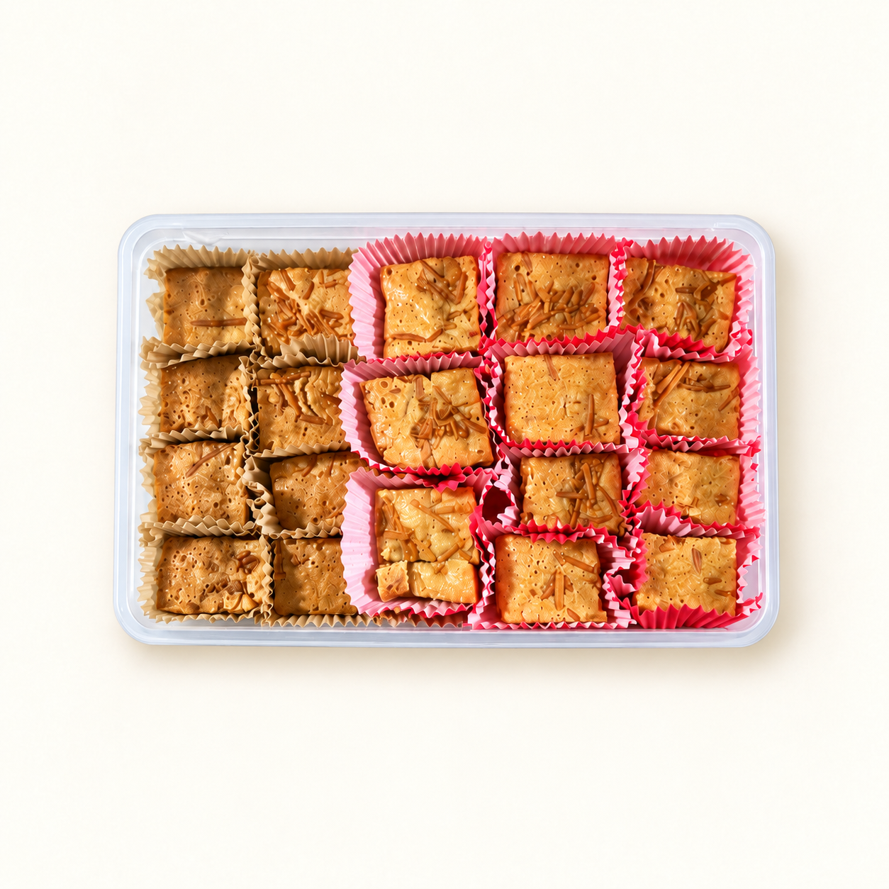Golden Square Pastry Bars