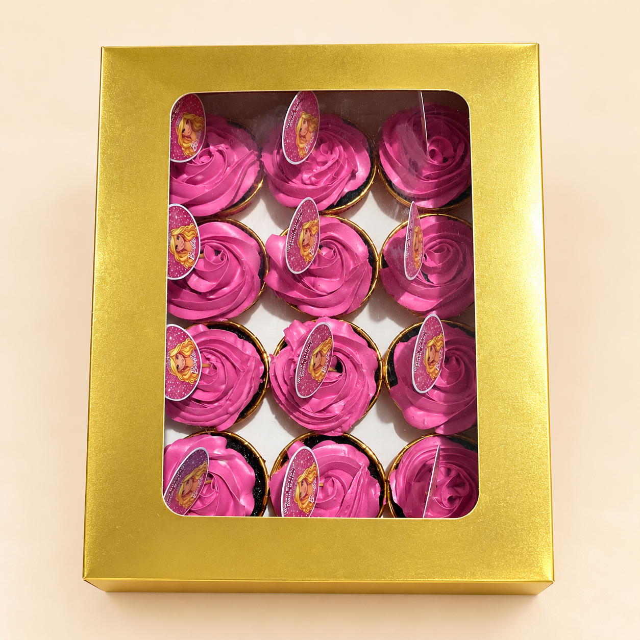 Pink and Purple Cupcakes