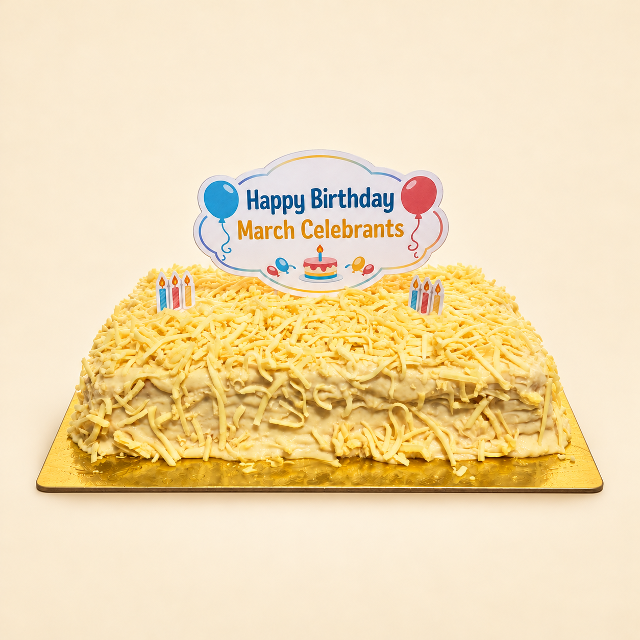 March Celebrants Birthday Cake